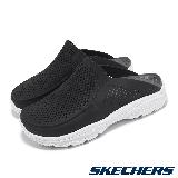 Skechers 拖鞋 Creston Ultra-Havana 男鞋 黑 白 輕量 緩衝 防水 涼拖鞋 243100BLK