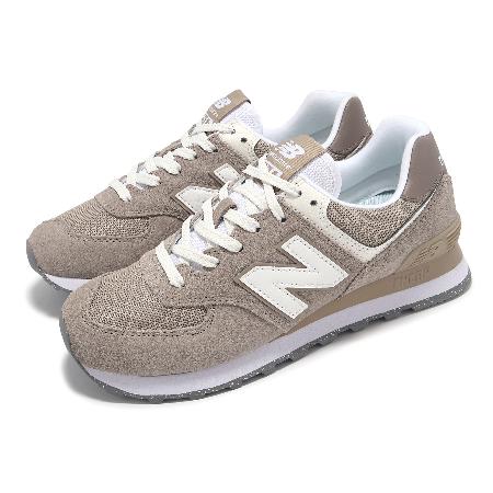 New Balance 休閒鞋 574 男鞋 女鞋 淺草菇色 石灰 麂皮 經典 情侶鞋 NB U574ESF-D