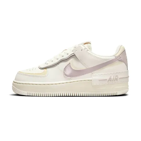 Nike W Shadow Air Force 1 女 米白紫 解構 AF1 女鞋 休閒鞋 DZ1847-104