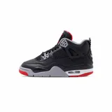 Nike Jordan 4 Retro Bred Reimagined 大童 黑 AJ4 休閒鞋 FQ8213-006