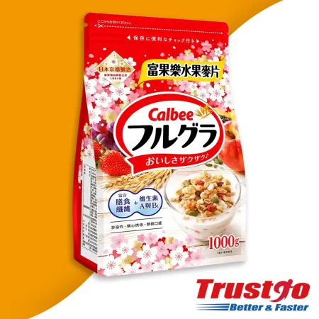 【美式賣場】Calbee 卡樂比 富果樂水果麥片(1000gx1包)