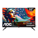 (無安裝) AOC 32S5040智慧聯網液晶顯示器32吋 Google TV