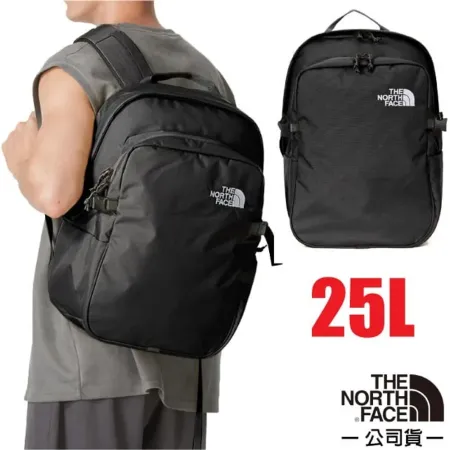 【The North Face】BTC DAYPACK 大容量日用通勤電腦背包25L.休閒旅遊背包/8B1Z-KX7 黑