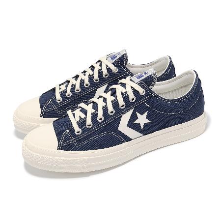 Converse 休閒鞋 Star Player 76 男鞋 藍 白 牛仔丹寧 復古 帆布鞋 A08540C