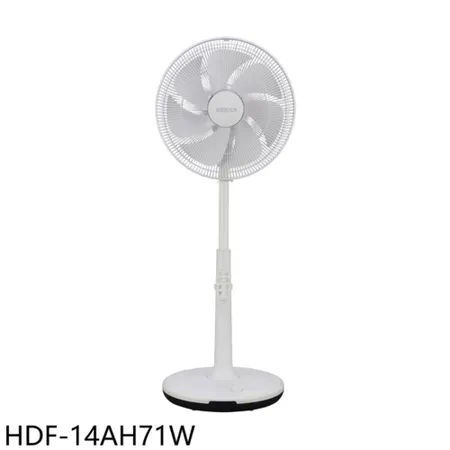 禾聯【HDF-14AH71W】14吋智慧聯網變頻DC電風扇