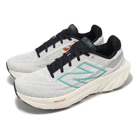 New Balance 慢跑鞋 Fresh Foam X 1080 V13 2E 男鞋 寬楦 灰質 前衛亮藍 運動鞋 NB M1080AFF-2E