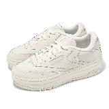 Reebok 休閒鞋 Club C Extra 女鞋 男鞋 米白 厚底 增高 復古 100033110