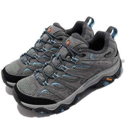 Merrell 登山鞋 Moab 3 GTX 女鞋 灰 黑 防水 戶外 支撐 ML035826