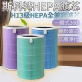 斯科特 副廠HEPA 濾芯 濾心 濾網 抗菌版 米家淨化器4 小米空氣淨化器4lite 小米空氣淨化器4 清淨機濾芯