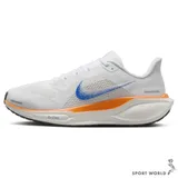 Nike 慢跑鞋 女鞋 奧運 PEGASUS 41 BLUEPRINT 白橘藍 HF7362-900