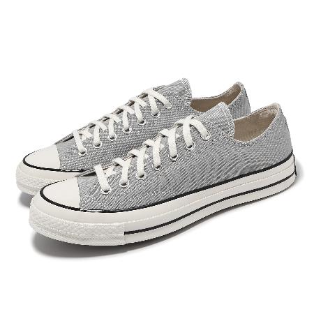 Converse 休閒鞋 Chuck 70 Low 男鞋 女鞋 灰 白 1970 奶油底 復古 帆布鞋 情侶鞋 A09145C