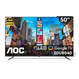 AOC 50型 4K QLED Google TV 智慧顯示器 50U8040