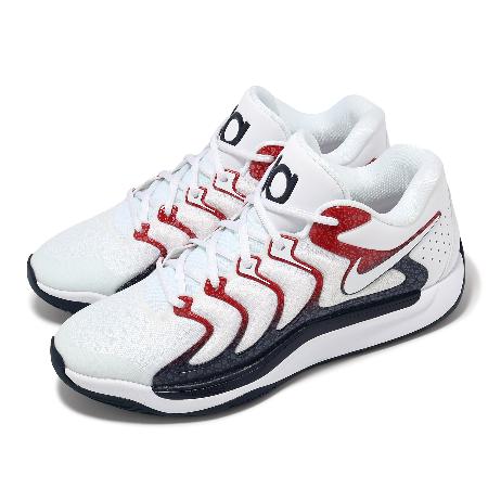 Nike 籃球鞋 KD17 EP Team USA 美國隊 男鞋 白 藍 紅 Durant FJ9488-101