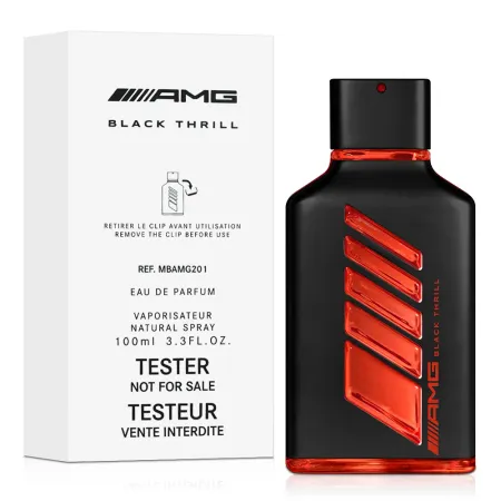 Mercedes Benz 賓士 AMG 極速黑男性淡香精-Tester(100ml)