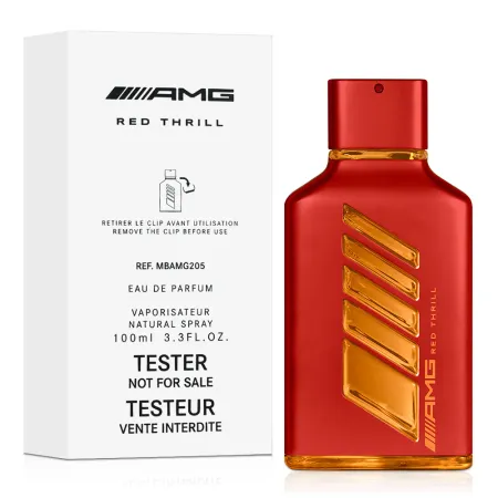 Mercedes Benz 賓士 AMG 極速紅男性淡香精-Tester(100ml)