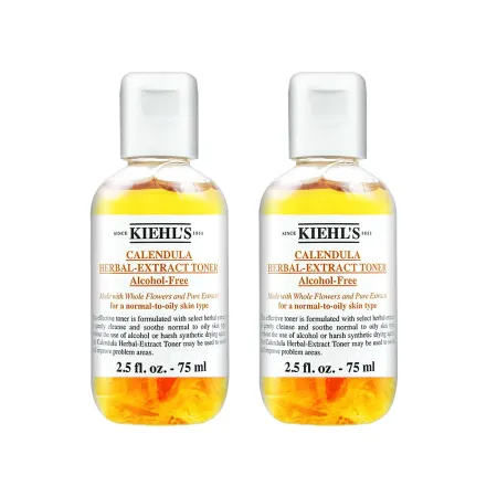 KIEHL'S契爾氏 金盞花植物精華化妝水 75ml 超值2入組_國際航空版