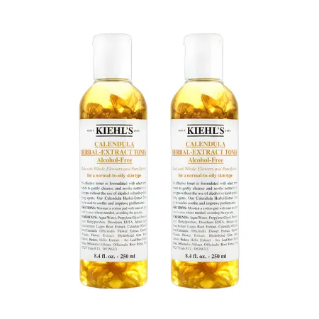 KIEHL'S契爾氏 金盞花植物精華化妝水 250ml 超值2入組_國際航空版