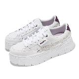 Puma 休閒鞋 Mayze Stack Wns 女鞋 白 紫 厚底 增高 拼接 小白鞋 38436317