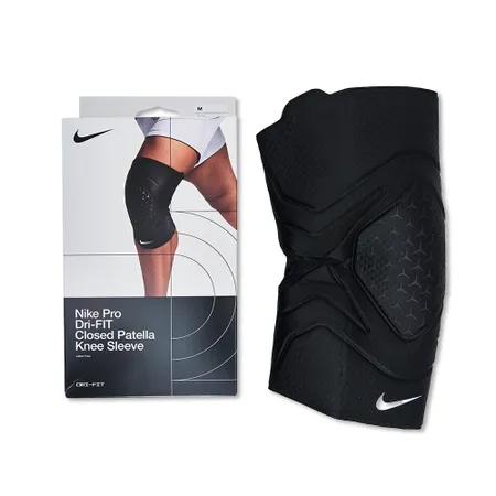 Nike Pro 黑白色 護膝套 3.0-DRI-FIT 護具 N100067401-0MD