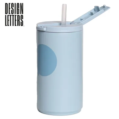 DESIGN LETTERS 吸管保溫杯350ml