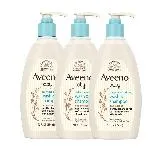 【Aveeno 艾惟諾嬰兒】燕麥沐浴洗髮露354mlx3入組