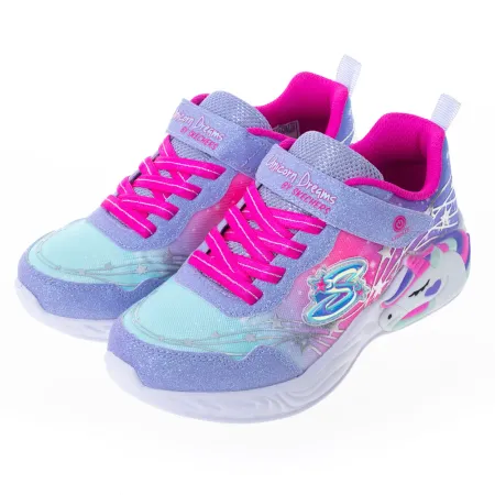 SKECHERS 童鞋 女童系列燈鞋 UNICORN DREAMS - 302299LLVHP