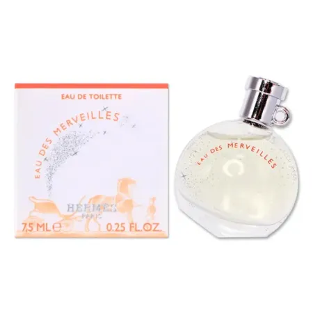 HERMES愛馬仕 Eau des merveilles 橘采星光女性淡香水 7.5ml 小香