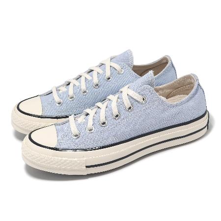 Converse 休閒鞋 Chuck 70 Low 男鞋 女鞋 藍 米白 1970 奶油底 帆布鞋 A06522C