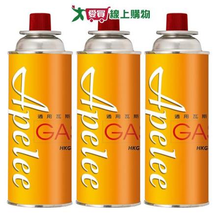 Apelee 瓦斯罐 220G(3入/組)