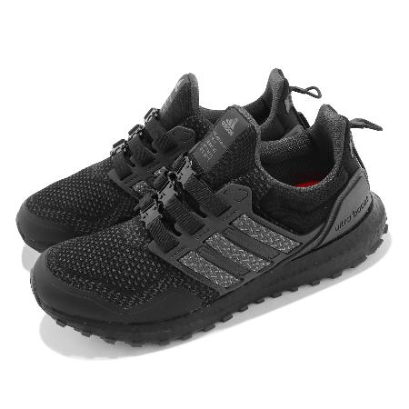 adidas 慢跑鞋 Ultraboost 1.0 ATR 男鞋 黑 馬牌輪胎底 扣環 運動鞋 愛迪達 ID1747