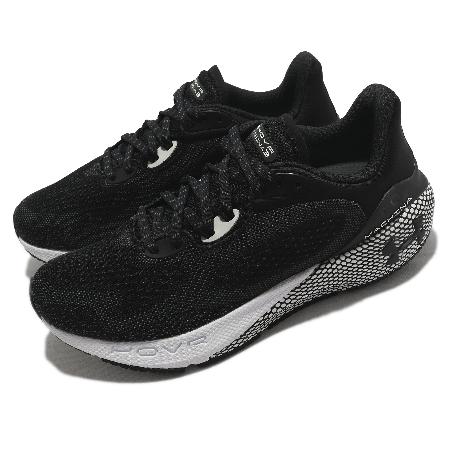 Under Armour 慢跑鞋 HOVR Machina 3 女鞋 黑 白 運動鞋 UA 3024907001