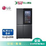 LG樂金653L敲敲看門中門冰箱GL-QL62MB 含配送+安裝【愛買】