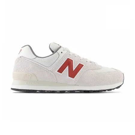 New Balance NB 574 男女 白紅色 復古 休閒鞋 U574SOR