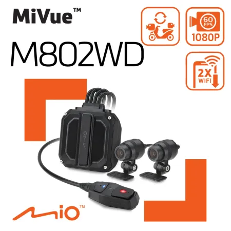 MIO M802WD 1080P HDR  GPS  WIFI  前後雙鏡 機車 行車記錄器 紀錄器《送32G+好禮》