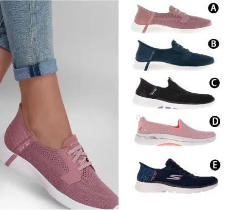 SKECHERS 女鞋 綁帶輕量運動鞋/健走鞋 - 任選多款