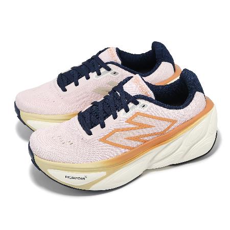 New Balance 慢跑鞋 Fresh Foam X More V5 D 女鞋 寬楦 粉橘 厚底 運動鞋 NB WMORLT5-D