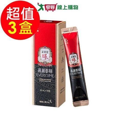 效期品 正官庄 高麗蔘精EVERYTIME 30入組 10ml/入