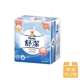 【Kleenex 舒潔】特級膚觸海洋保濕精華抽取衛生紙 90抽x6包x2串