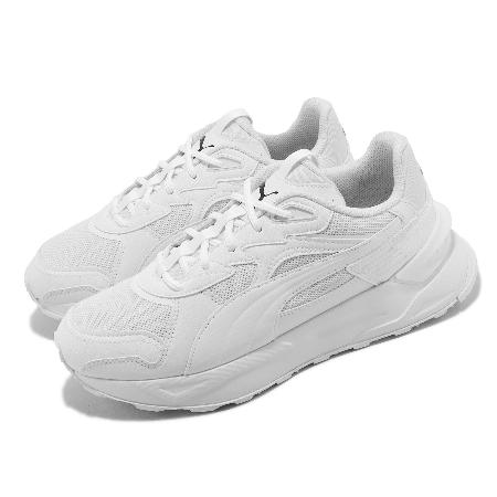 Puma 休閒鞋 Mirage Sport Asphalt Base 男鞋 女鞋 白 小白鞋 運動鞋 39117302