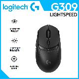 【Logitech 羅技】G309 LightSpeed 無線遊戲滑鼠 黑色