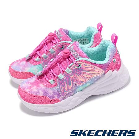 Skechers 兒童燈鞋 S Lights-Dream Racer-Wing Brites 中童 小朋友 閃燈 燈鞋 303055LPKTQ