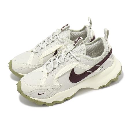 Nike 休閒鞋 Wmns TC 7900 女鞋 老爹鞋 厚底 增高 米白 酒紅 DD9682-003