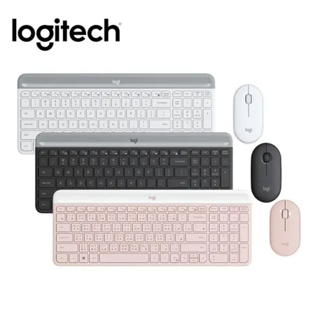 Logitech 羅技 MK470 纖薄無線鍵鼠組 無線鍵盤滑鼠組 多色任選