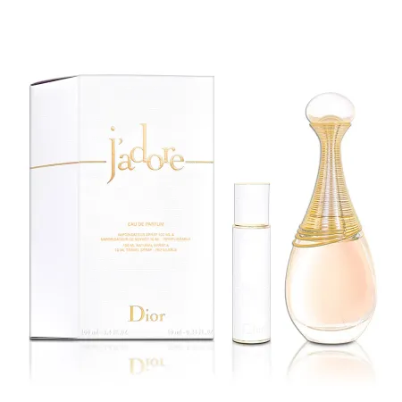 Dior 迪奧 Jadore 真我宣言淡香精 100ML香氛禮盒(淡香精100ML+隨身瓶10ML)