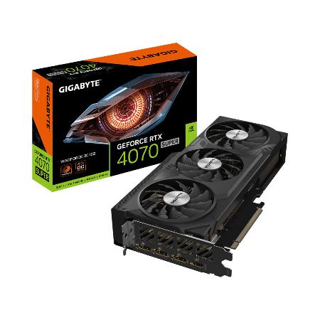 【GIGABYTE 技嘉】GeForce RTX 4070 SUPER WINDFORCE OC 12G 顯示卡