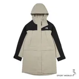 The North Face 北面 連帽外套 女裝 中長版 灰 NF0A87W35IF