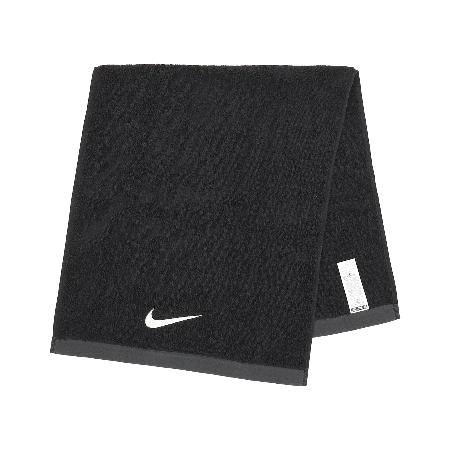 Nike 毛巾 Medium Towel 黑 白 純棉 刺繡 運動毛巾 N101243801-0MD