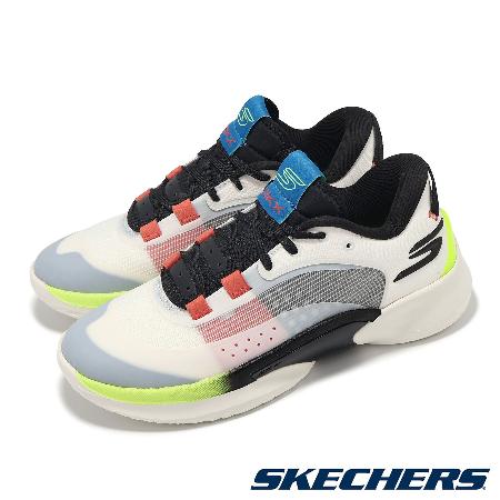 Skechers 籃球鞋 SKX Resagrip 男鞋 白 黑 緩衝 輕量 輪胎大底 運動鞋 253007WBRD