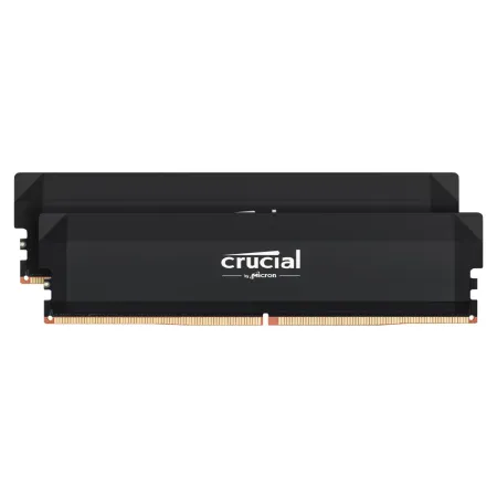 美光Micron Crucial PRO DDR5 6000 32G(16G*2) 超頻版雙通道桌上型電腦記憶體(黑色)