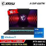【MSI 微星】Cyborg 14 A13VF-026TW 14吋 i7 RTX4060 電競筆電